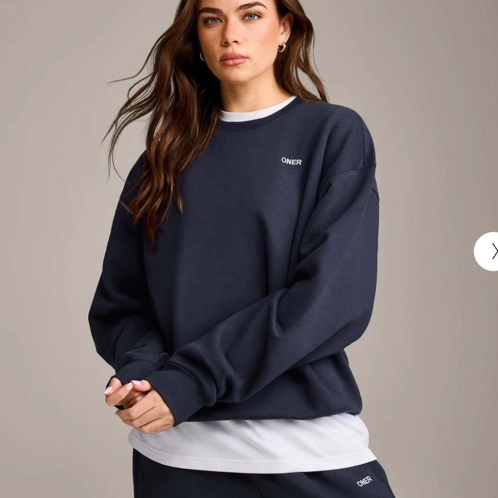 Oner Active FOUNDATIONS COSY CREW NECK SWEATSHIRT True Blue Medium